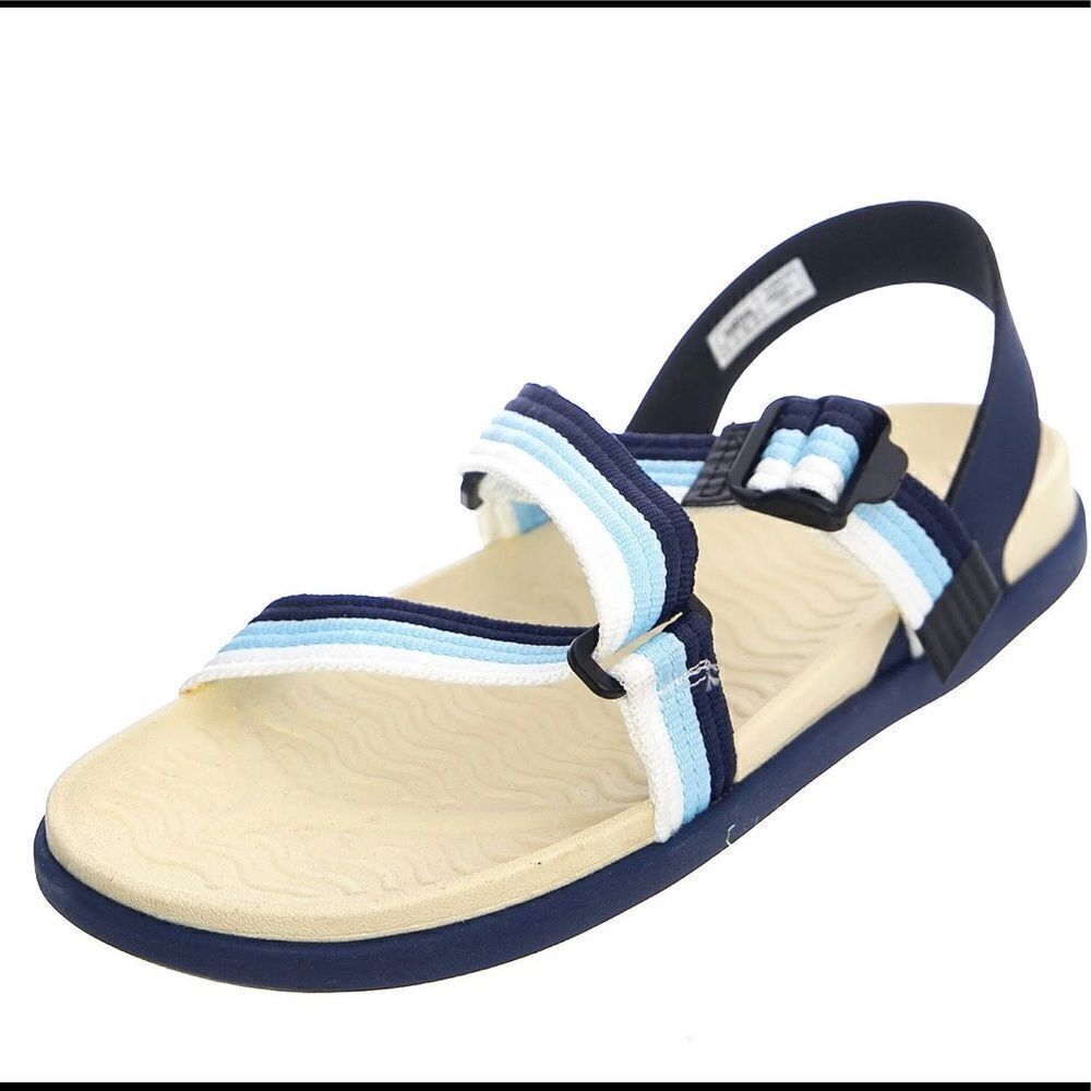 Native Zurich Seaside Stroller Blue White Sport Sandals